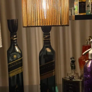 Lámpara Botella Black Elegance