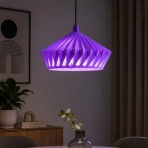 Lámpara Colgante LED Violeta